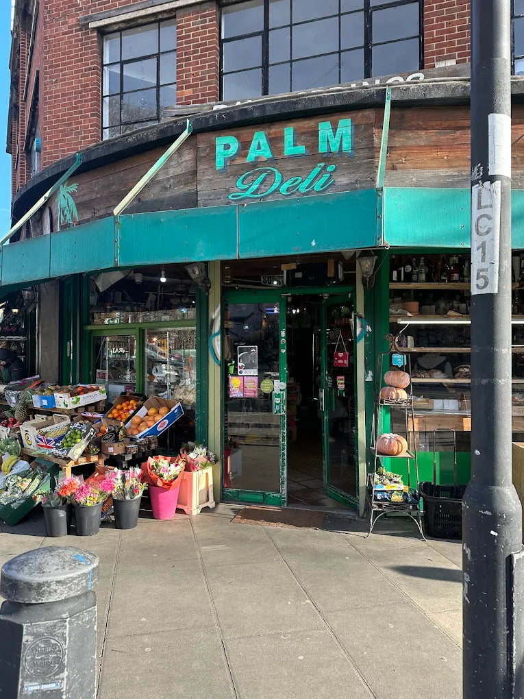 Palm 2 Deli shopfront, a Cups Full stockist